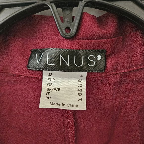 Venus Long Sleeve Wrap Top Side Tie - Picture 2 of 5